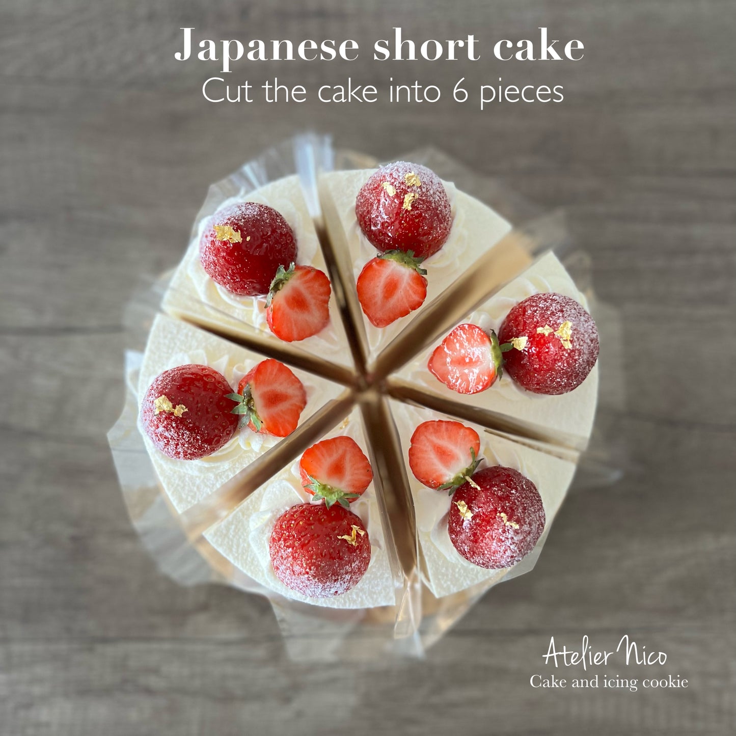 Japanese Shortcake 8号(24cm/11〜12人用)